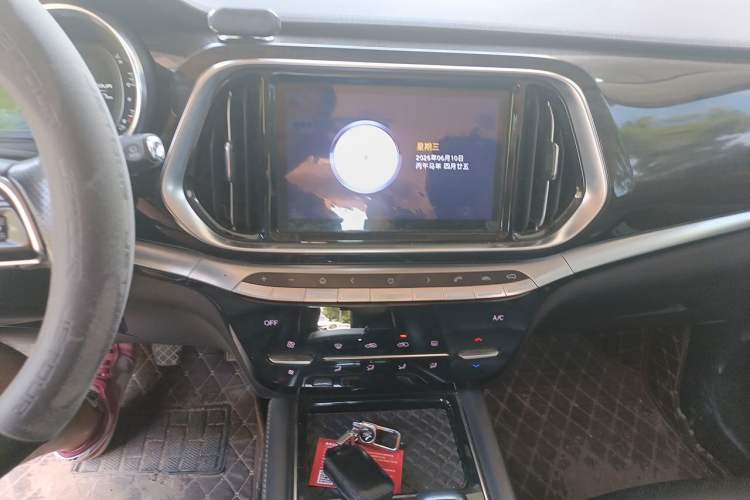 Used JETOUR X90 2019 1.5T Manual Enjoyment Model 6 Seats China V Emission Standard Audio And AC Panel