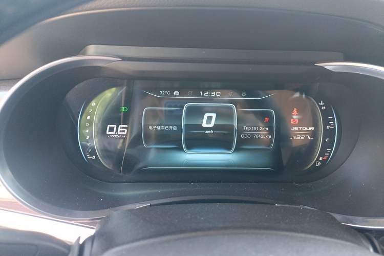 Used JETOUR X90 2019 1.5T Manual Enjoyment Model 6 Seats China V Emission Standard Instrument Cluster