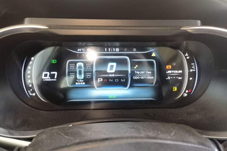 Used JETOUR X90 2019 1.6T DCT Smart Travel Edition 6 Seats China VI Standard Instrument Cluster