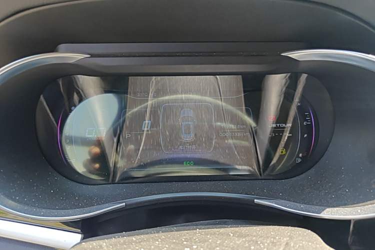 Used JETOUR X90 2019 1.5T DCT Luxury Model 5 Seats China VI Standard Instrument Cluster