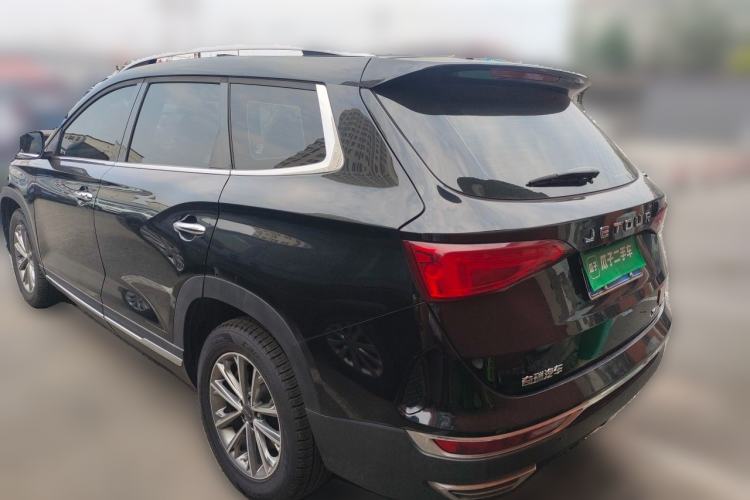 Used JETOUR X90 2019 1.5T Manual Enjoyment Model 6 Seats China VI Standard Rear Left 45 Deg