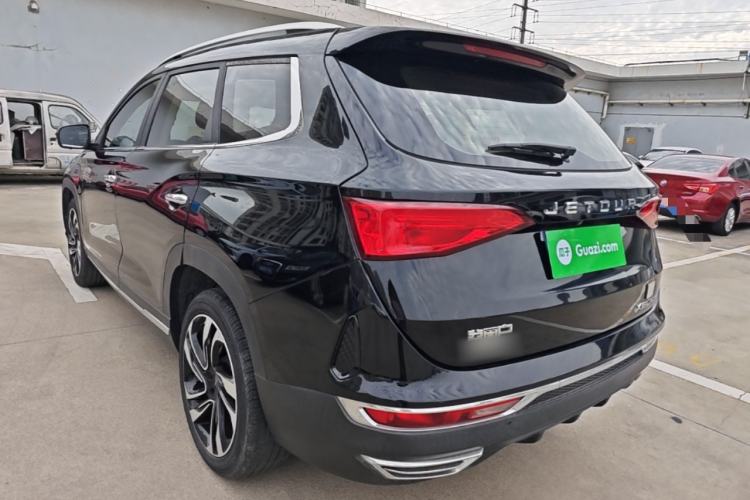 Used JETOUR X90 2019 1.5T DCT Smart Enjoyment Version 5 Seats China VI Standard Rear Left 45 Deg