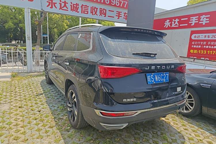Used JETOUR X90 2019 1.5T DCT Luxury Model 5 Seats China VI Standard Rear Left 45 Deg