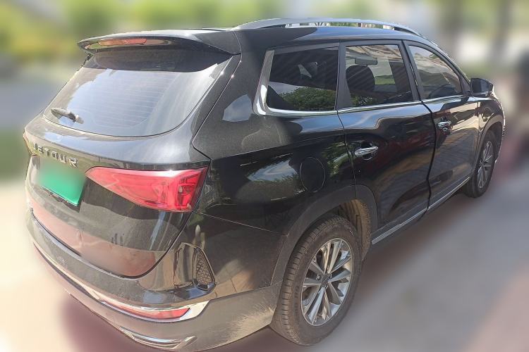 Used JETOUR X90 2019 1.5T Manual Enjoyment Model 6 Seats China V Emission Standard Rear Right 45 Deg