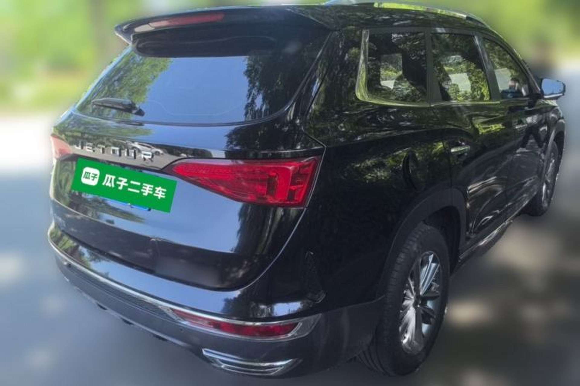 Used JETOUR X90 2019 1.5T Manual Enjoyment Model 6 Seats China V Emission Standard Rear Right 45 Deg