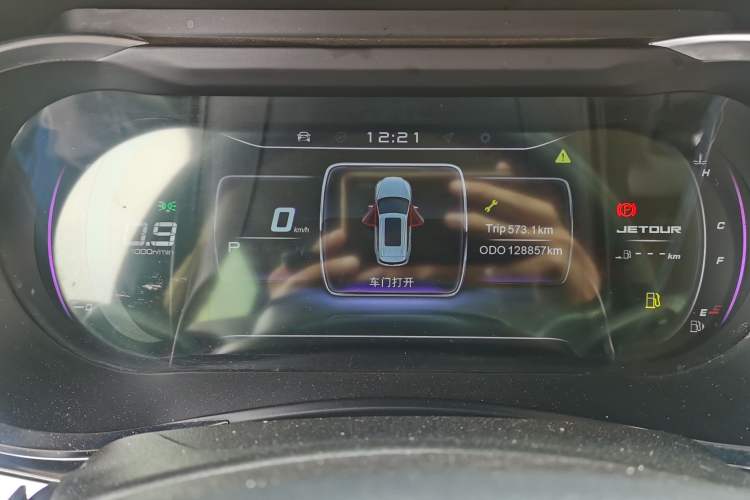Used JETOUR X90 2019 1.5T Automatic Enjoyment Model 5 Seats China V Emission Standard Instrument Cluster