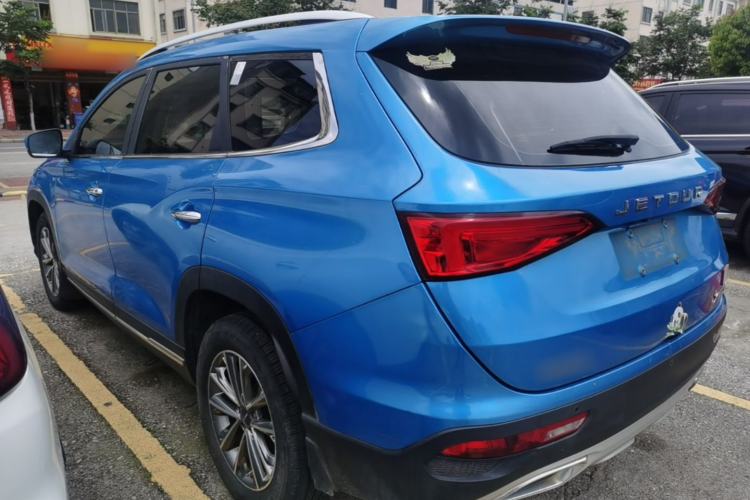 Used JETOUR X90 2019 1.5T Automatic Enjoyment Model 5 Seats China V Emission Standard Rear Left 45 Deg