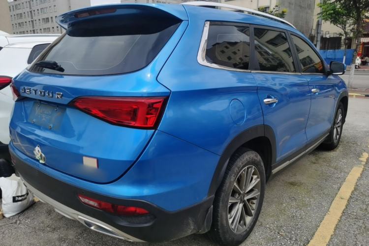 Used JETOUR X90 2019 1.5T Automatic Enjoyment Model 5 Seats China V Emission Standard Rear Right 45 Deg