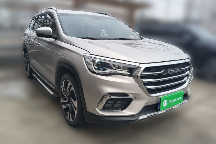 Used JETOUR X90 2019 1.5T Manual Smart Enjoyment Model 6 Seats China V Emission Standard Front Right 45 Deg