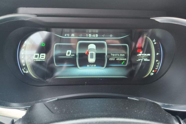 Used JETOUR X90 2019 1.5T Manual Smart Enjoyment Model 6 Seats China V Emission Standard Instrument Cluster