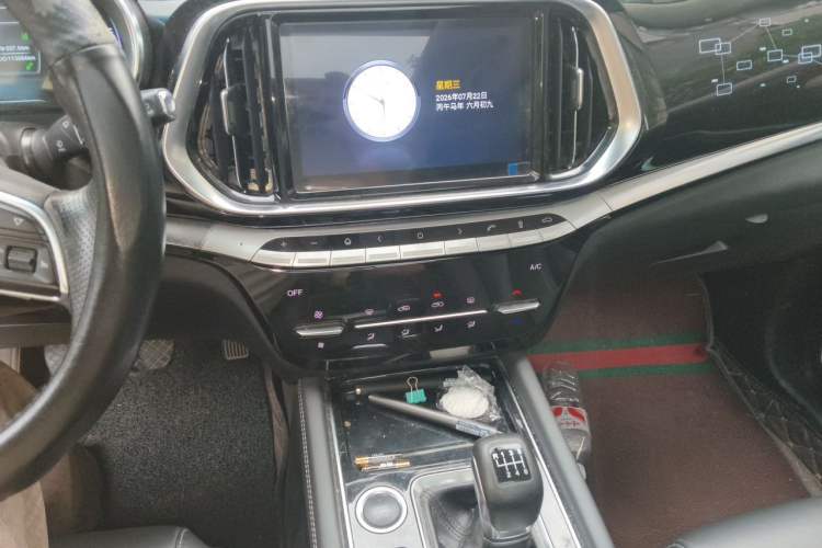 Used JETOUR X90 2019 1.5T Manual Smart Enjoyment Model 6 Seats China V Emission Standard Audio And AC Panel