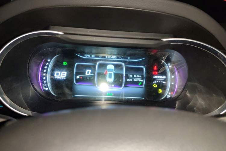 Used JETOUR X90 2019 1.5T DCT Smart Enjoyment Model 6 Seats China VI Standard Instrument Cluster