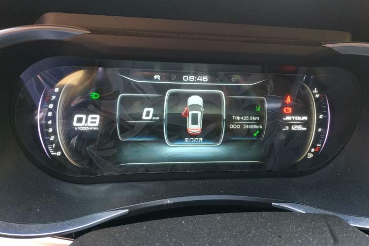 Used JETOUR X90 2019 1.5T Manual Smart Enjoyment Version 5 Seats China V Standard Instrument Cluster