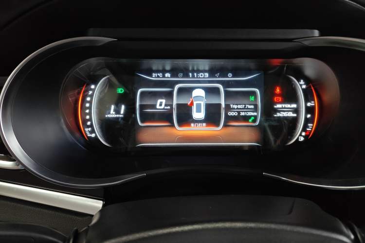 Used JETOUR X90 2019 1.5T Manual Smart Enjoyment Version 6 Seats China VI Standard Instrument Cluster