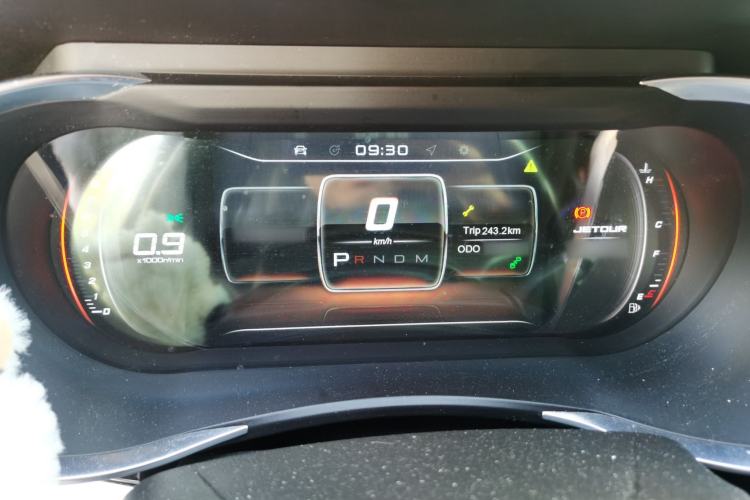 Used JETOUR X90 2019 1.5T Automatic Smart Enjoyment 6-Seater Emission Standard China V Instrument Cluster