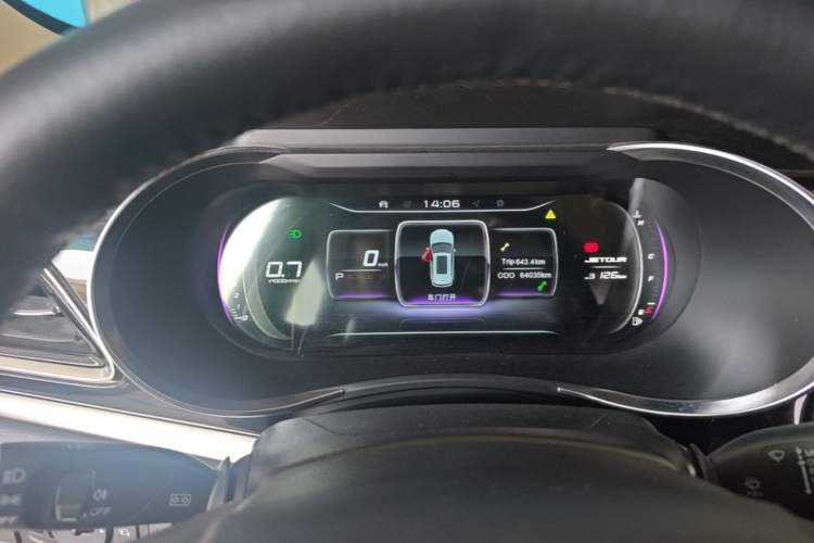 Used JETOUR X90 2019 1.5T Automatic Smart Enjoyment 6-Seater Emission Standard China V Instrument Cluster