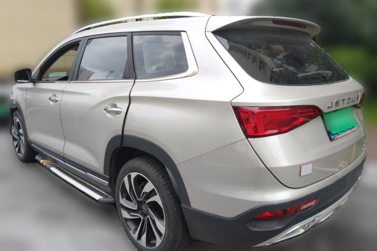 Used JETOUR X90 2019 1.5T Manual Smart Enjoyment Model 6 Seats China V Emission Standard Rear Left 45 Deg