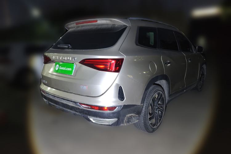 Used JETOUR X90 2019 1.5T DCT Smart Enjoyment Model 6 Seats China VI Standard Rear Right 45 Deg