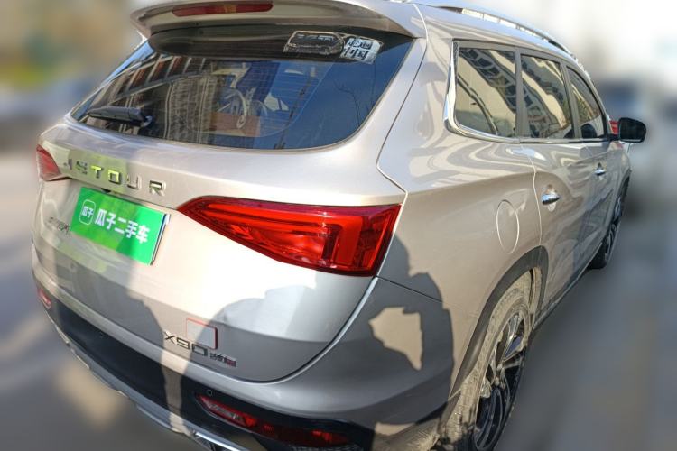 Used JETOUR X90 2019 1.5T Manual Smart Enjoyment Model 6 Seats China V Emission Standard Rear Right 45 Deg