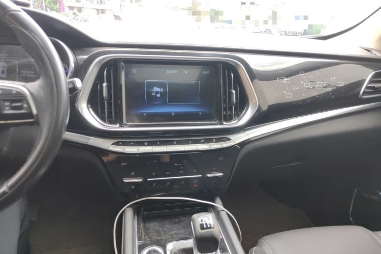 Used JETOUR X90 2019 1.5T Manual Smart Enjoyment 7-Seater China V Standard Audio And AC Panel