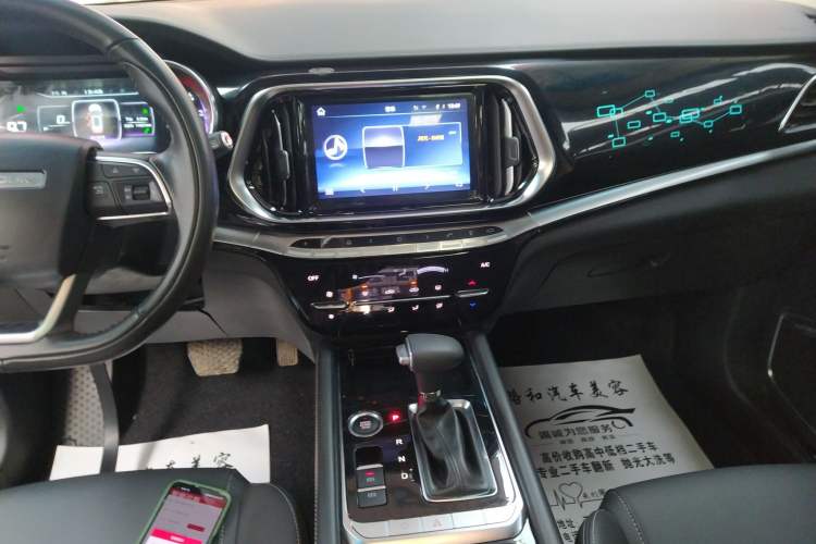 Used JETOUR X90 2019 1.6T DCT Luxury Touring Edition 5 Seats China VI Standard Audio And AC Panel