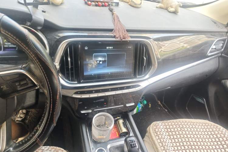 Used JETOUR X90 2019 1.5T Manual Enjoyment Model 6 Seats China VI Standard Audio And AC Panel