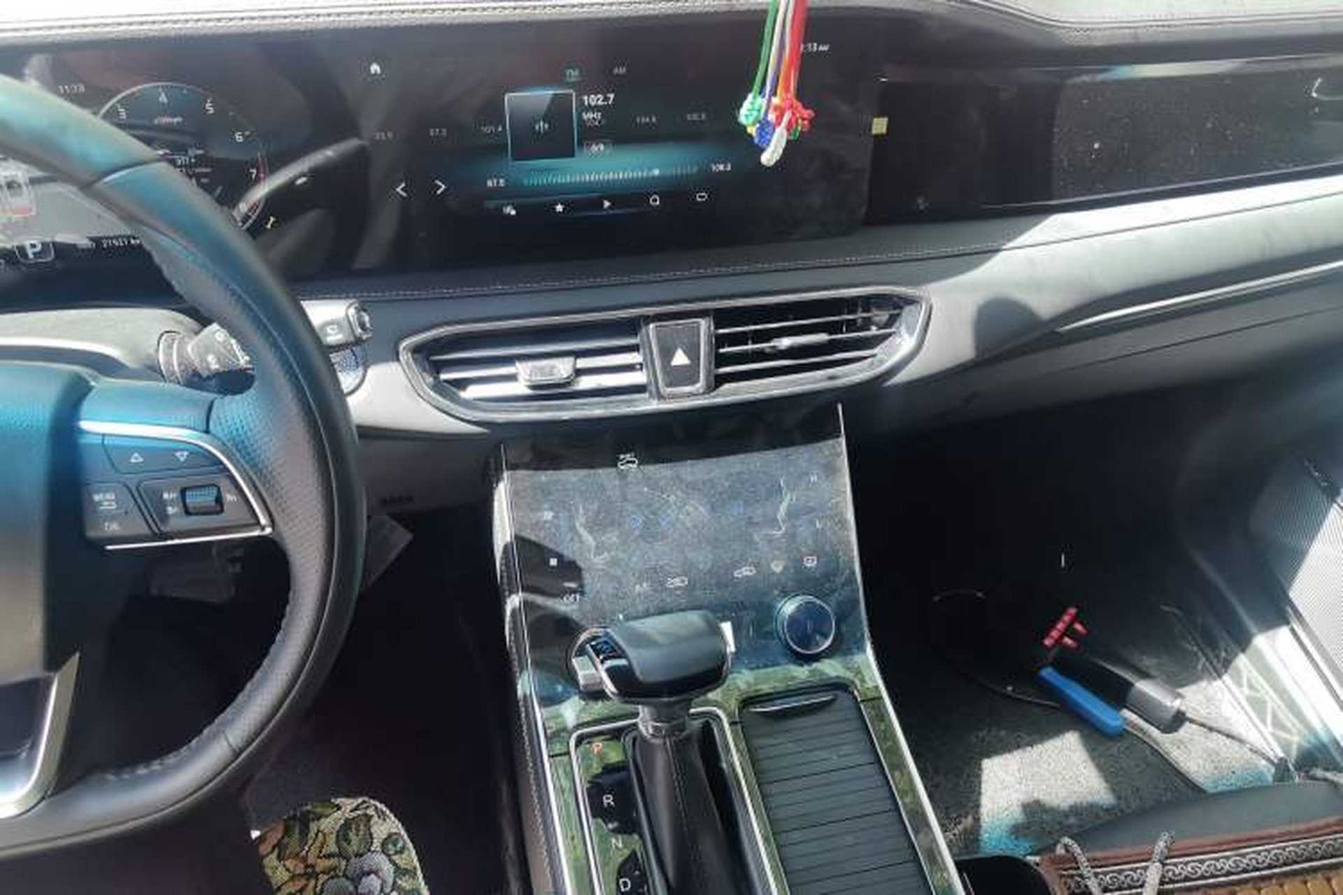 Used JETOUR X90 2019 1.5T Automatic Smart Enjoyment 7-Seater China V Emission Standard Audio And AC Panel