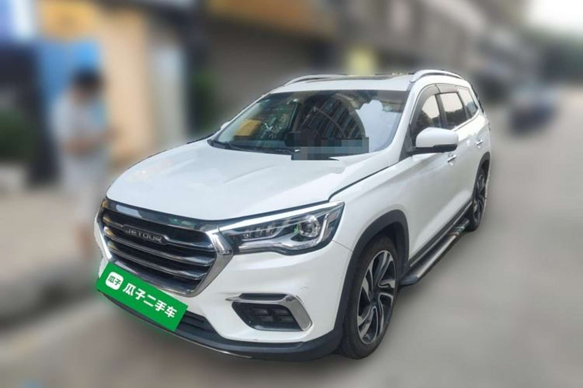 Used JETOUR X90 2019 1.6T DCT Zhaolü Edition 6 Seats China VI Standard Front Left 45 Deg