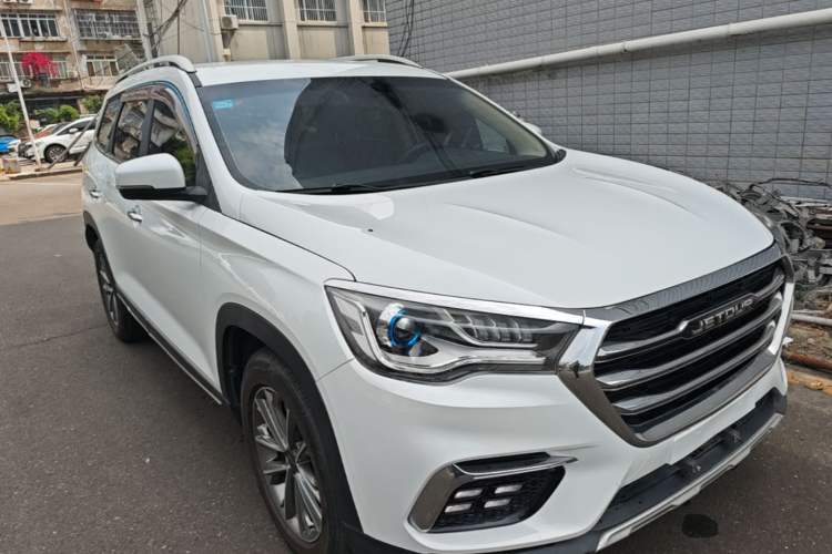 Used JETOUR X90 2019 1.5T Automatic Enjoyment Model 6 Seats Emission Standard China V Front Right 45 Deg