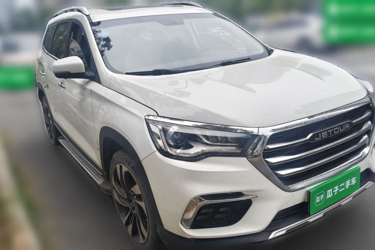 Used JETOUR X90 2019 1.5T Manual Smart Enjoyment 7-Seater China VI Standard Front Right 45 Deg