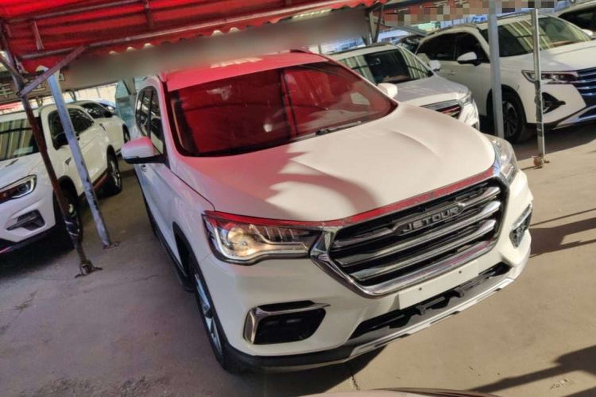 Used JETOUR X90 2019 1.5T Manual Enjoyment Model 7 Seats China VI Standard Front Right 45 Deg