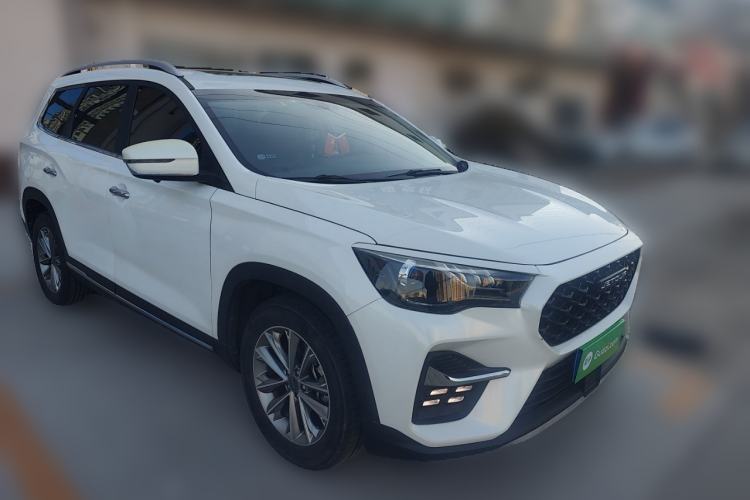 Used JETOUR X90 2019 1.5T Automatic Enjoyment Model 6 Seats Emission Standard China V Front Right 45 Deg