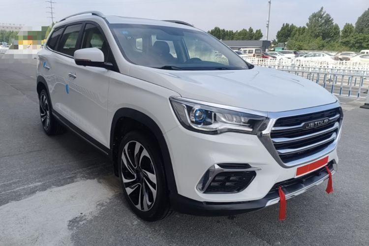 Used JETOUR X90 2019 1.5T Manual Smart Enjoyment Model 6 Seats China V Emission Standard Front Right 45 Deg