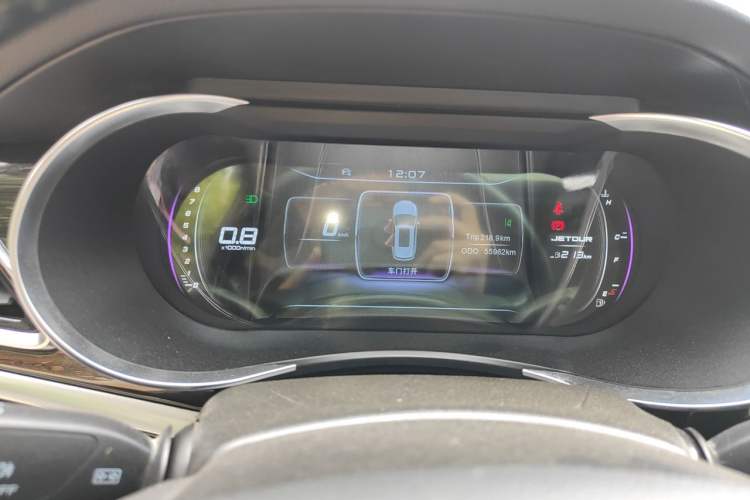 Used JETOUR X90 2019 1.5T Manual Smart Enjoyment 7-Seater China V Standard Instrument Cluster
