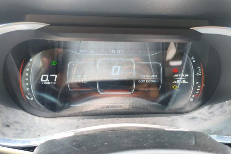 Used JETOUR X90 2019 1.5T Manual Smart Enjoyment Version 5 Seats China VI Standard Instrument Cluster