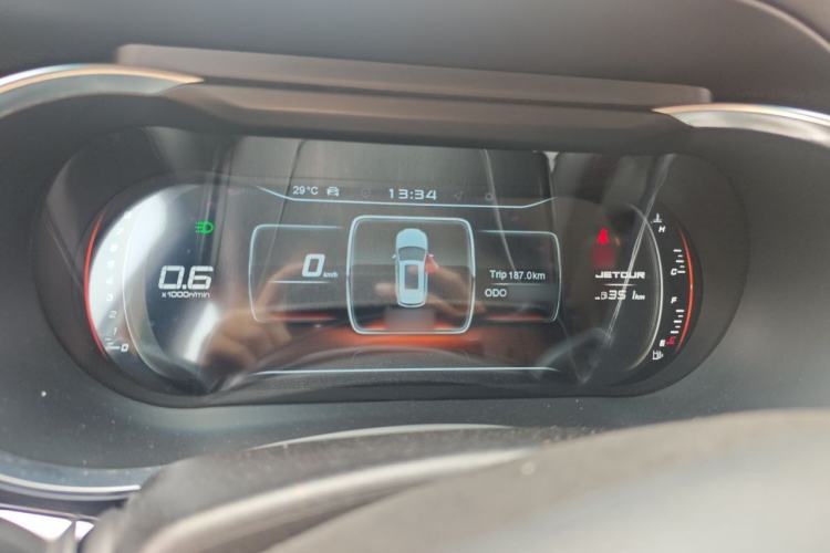 Used JETOUR X90 2019 1.5T Manual Enjoyment Model 7 Seats China VI Standard Instrument Cluster