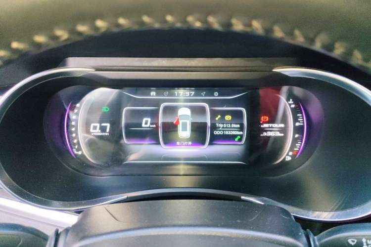 Used JETOUR X90 2019 1.5T Manual Smart Enjoyment Version 5 Seats China V Standard Instrument Cluster