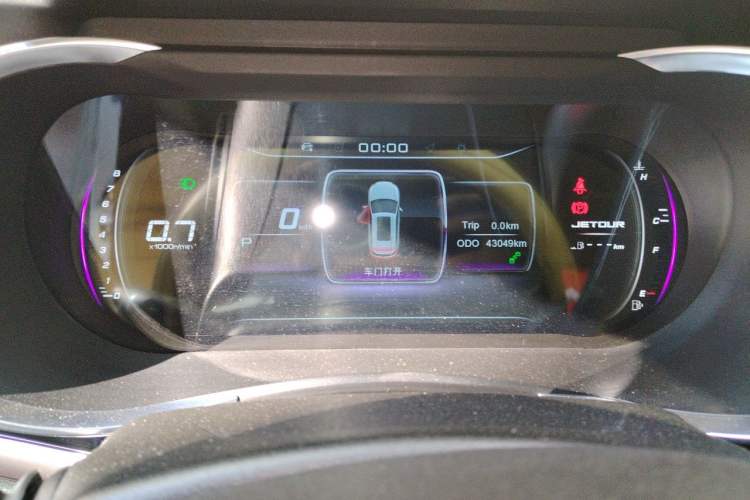 Used JETOUR X90 2019 1.5T Automatic Smart Enjoyment 6-Seater Emission Standard China V Instrument Cluster