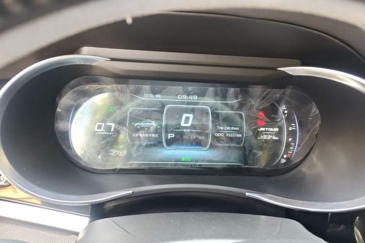 Used JETOUR X90 2019 1.5T Automatic Smart Enjoyment 6-Seater Emission Standard China V Instrument Cluster