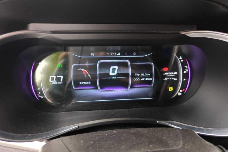 Used JETOUR X90 2019 1.5T Manual Smart Enjoyment Version 6 Seats China VI Standard Instrument Cluster