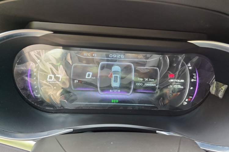 Used JETOUR X90 2019 1.5T DCT Smart Enjoyment Version 5 Seats China VI Standard Instrument Cluster