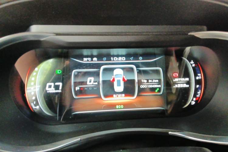 Used JETOUR X90 2019 1.6T DCT Luxury Touring Edition 5 Seats China VI Standard Instrument Cluster