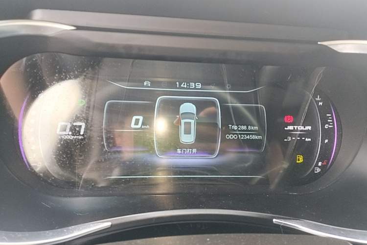 Used JETOUR X90 2019 1.5T Manual Enjoyment Model 7 Seats China V Emission Standard Instrument Cluster