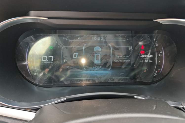 Used JETOUR X90 2019 1.5T Automatic Enjoyment Model 6 Seats Emission Standard China V Instrument Cluster