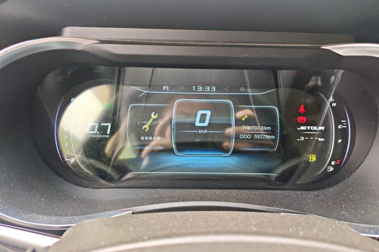 Used JETOUR X90 2019 1.5T Manual Enjoyment Version 5 Seats China V Emission Standard Instrument Cluster