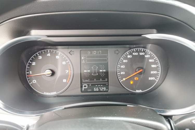 Used JETOUR X90 2019 1.5T Automatic Luxury Edition 5 Seats China V Standard Instrument Cluster