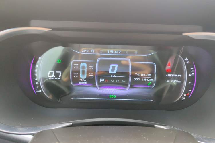 Used JETOUR X90 2019 1.5T DCT Smart Enjoyment Version 5 Seats China VI Standard Instrument Cluster