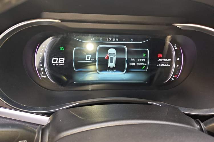 Used JETOUR X90 2019 1.5T Manual Smart Enjoyment Model 6 Seats China V Emission Standard Instrument Cluster