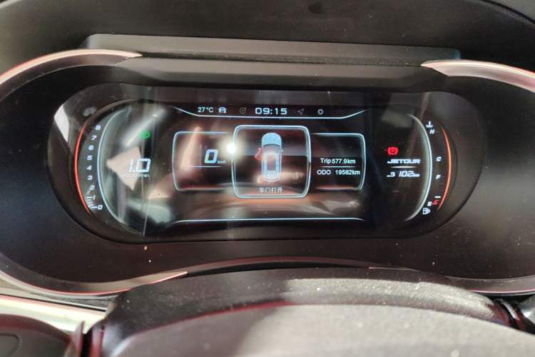 Used JETOUR X90 2019 1.5T Manual Enjoyment Model 7 Seats China VI Standard Instrument Cluster