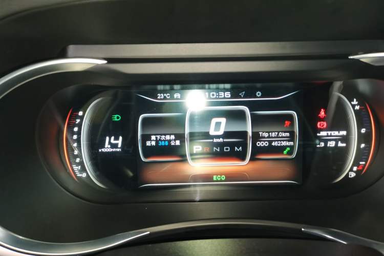 Used JETOUR X90 2019 1.5T DCT Smart Enjoyment Model 6 Seats China VI Standard Instrument Cluster